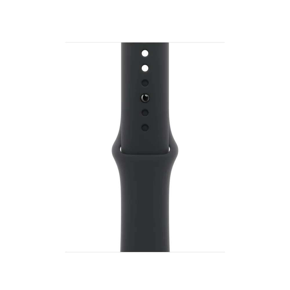 Correa deportiva negra para caja de 42 mm - S/M