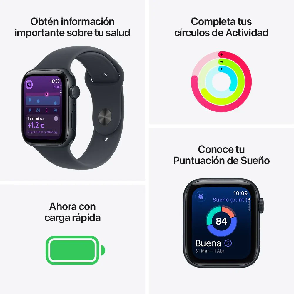 Apple Watch SE 3 (GPS) Correa Deportiva (2025) - Image 3