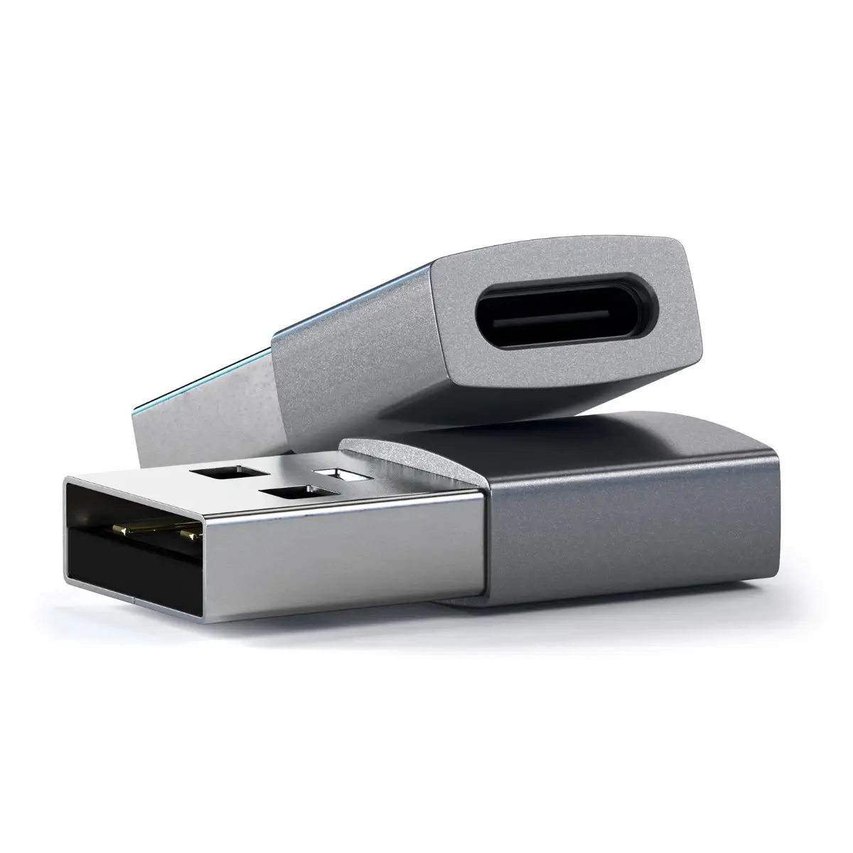Adaptador Satechi USB-A a USB-C - Gris Espacial - Image 3