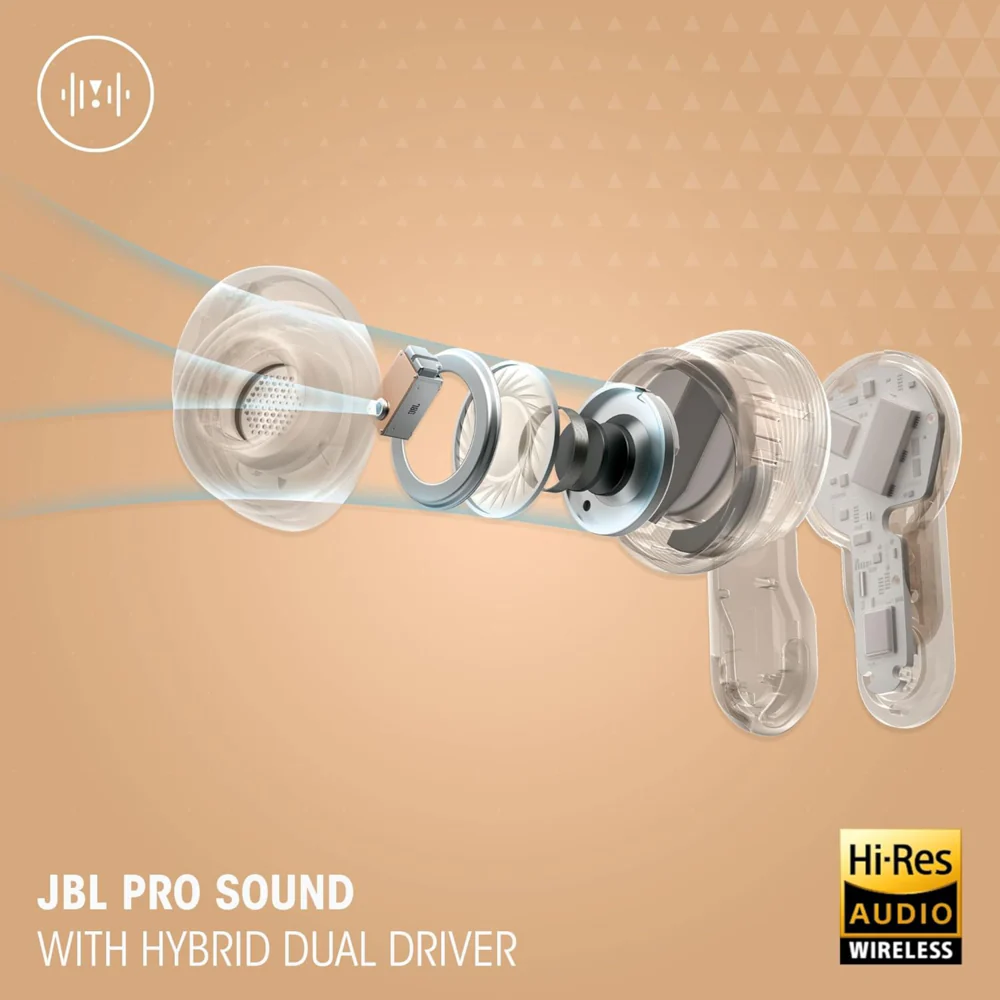 Audífonos JBL Earbuds Tour Pro 3 NC True Wireless - Negro - Image 3