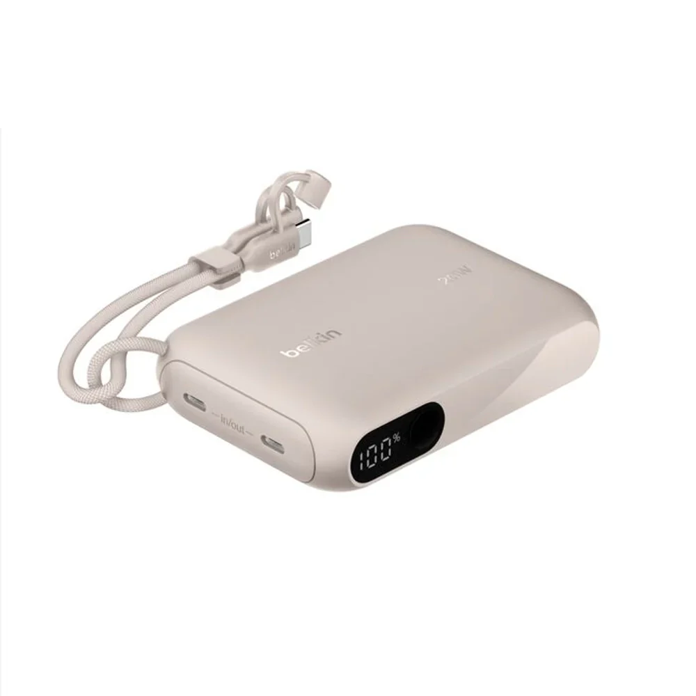 Batería Externa Belkin 10K con 2 USB-C  - Arena - Image 6