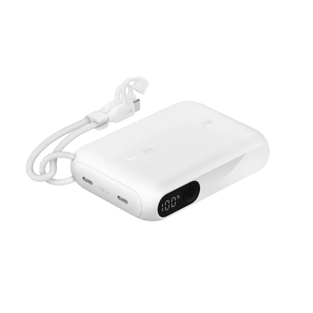 Batería Externa Belkin 10K con 2 USB-C  - Blanco - Image 4