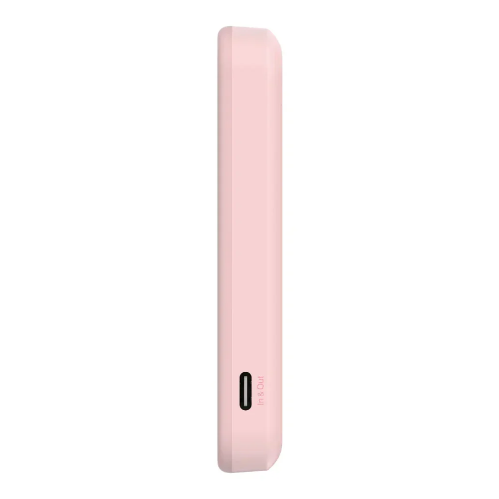 Bateria Inalambrica Belkin  5000 mAh con MagSage+ Soporte - Rosa - Image 3