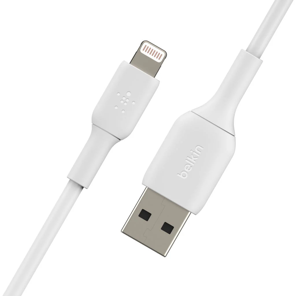 Cable Belkin BoostCharge USB-A a Lightning 3m Blanco - Image 4