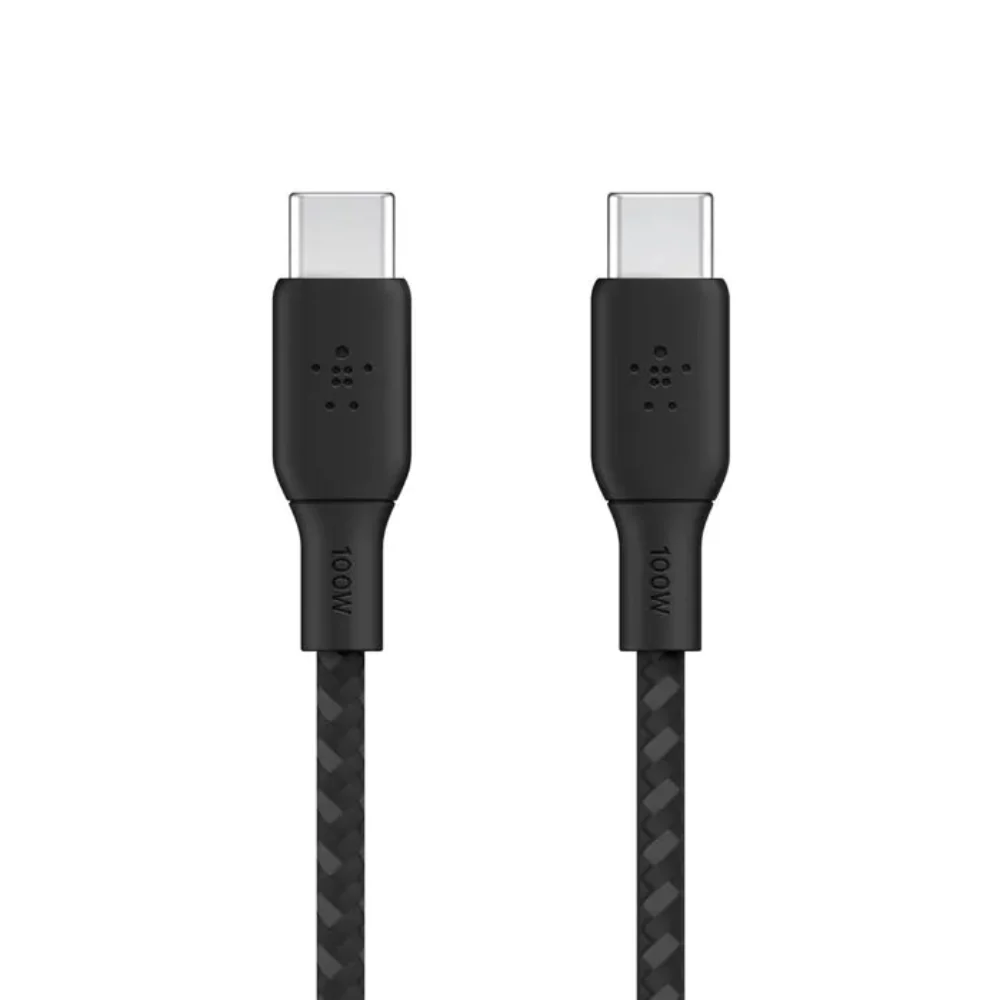 Cable Belkin BoostCharge USB-C a USB-C 100W de 2m - Negro - Image 2
