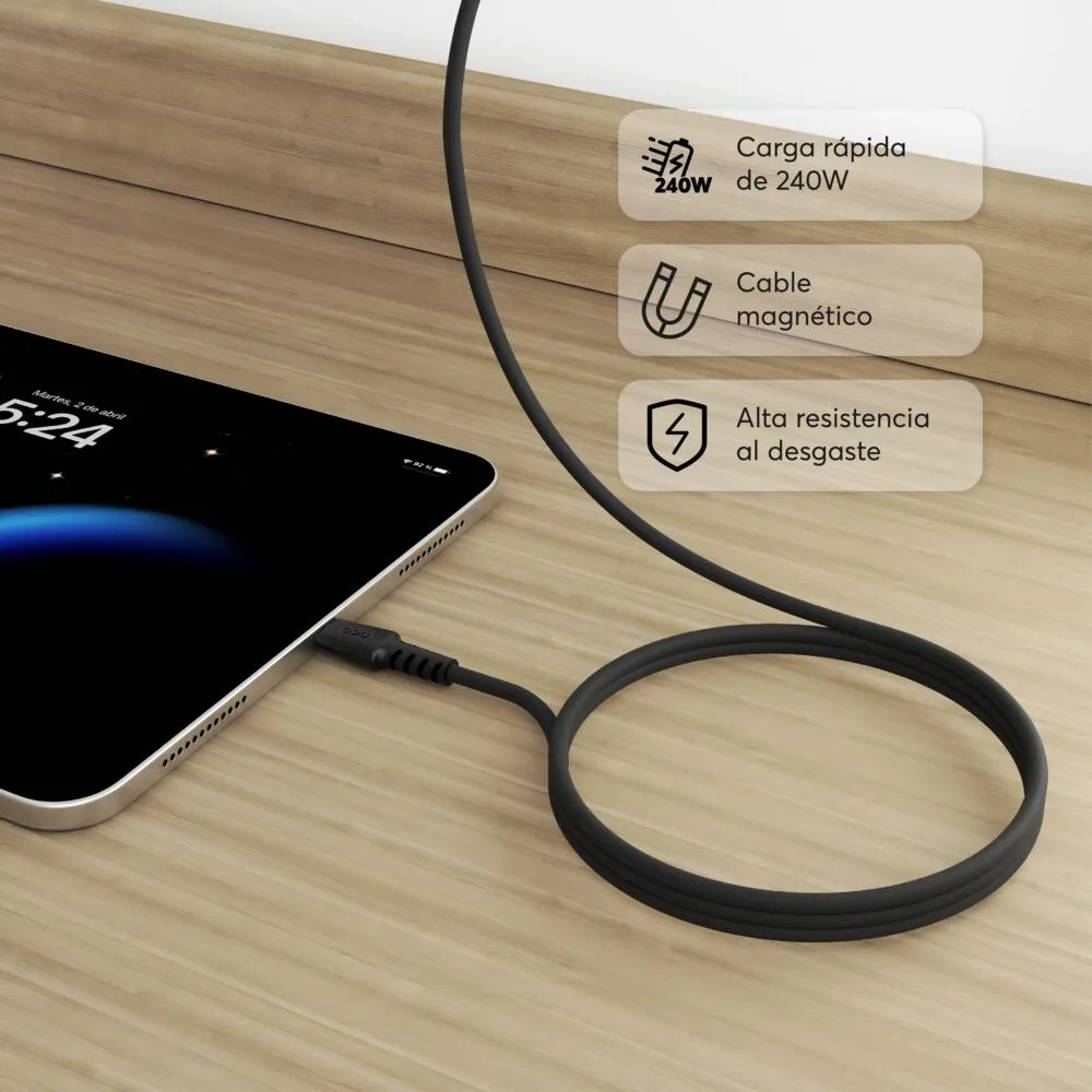 Cable PowerForce NCO USB-C a USB-C - Image 2