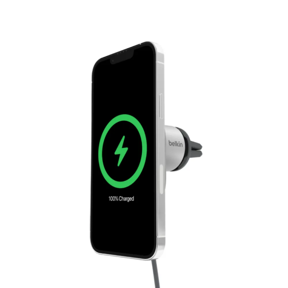 Cargador de Carro Inalambrico Belkin 15W con MagSafe - Blanco - Image 3