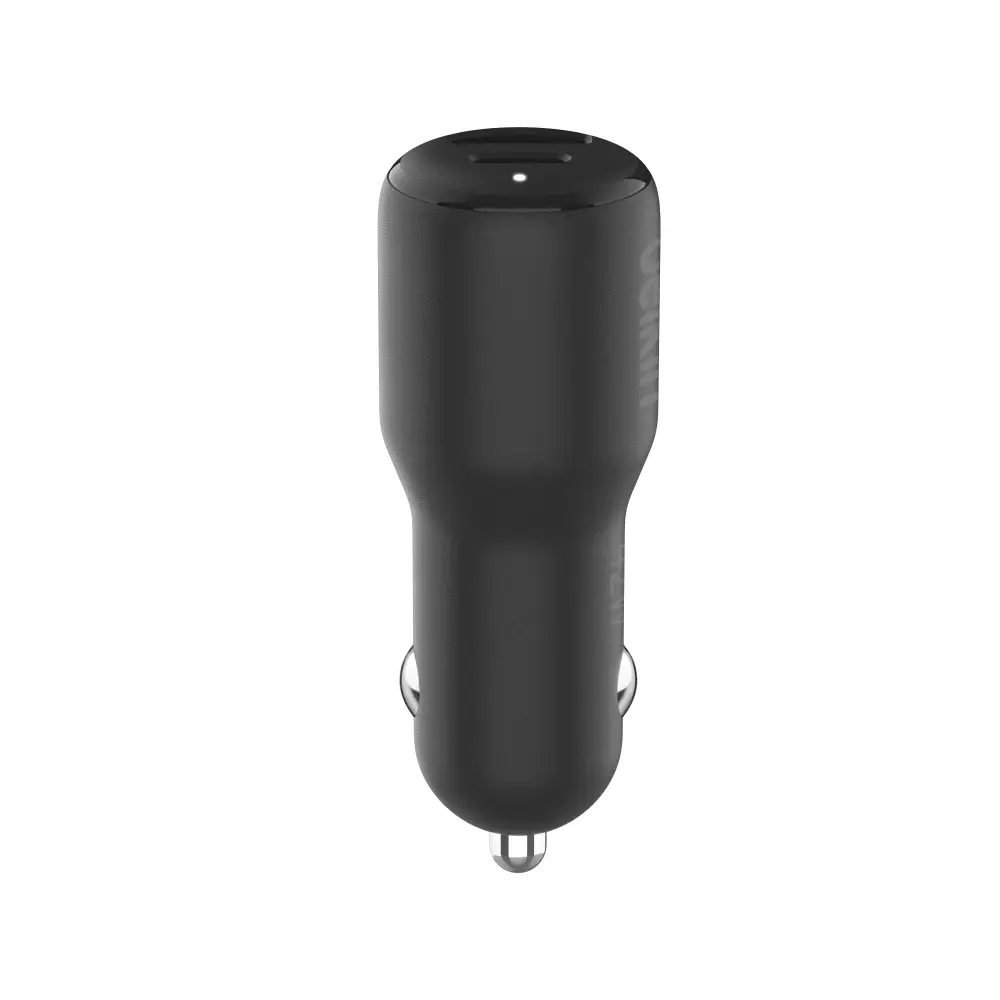 Cargador doble para carro Belkin 42W USB-C a USB-A - Negro - Image 4