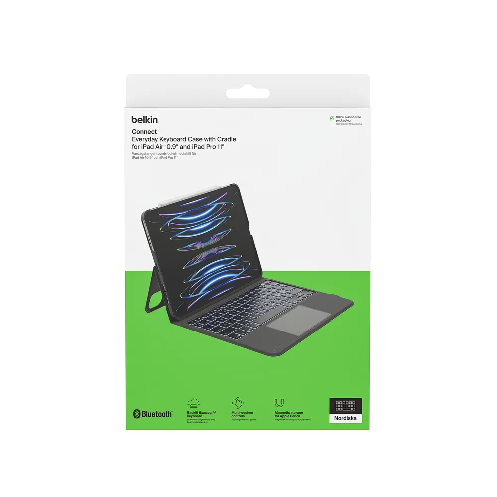 Case con Teclado Everyday Belkin para iPad 10ma Gen - Negro - Image 4