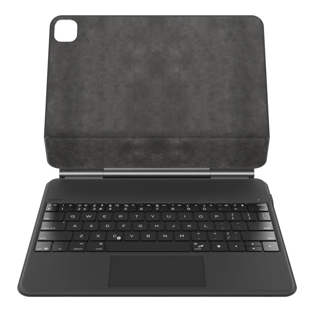 Teclado Pro Belkin para iPad Air 13 (M2, M3, M4), iPad Pro 12.9 (3ra a 6ta gen) con Soporte Magnético - Gris - Image 2