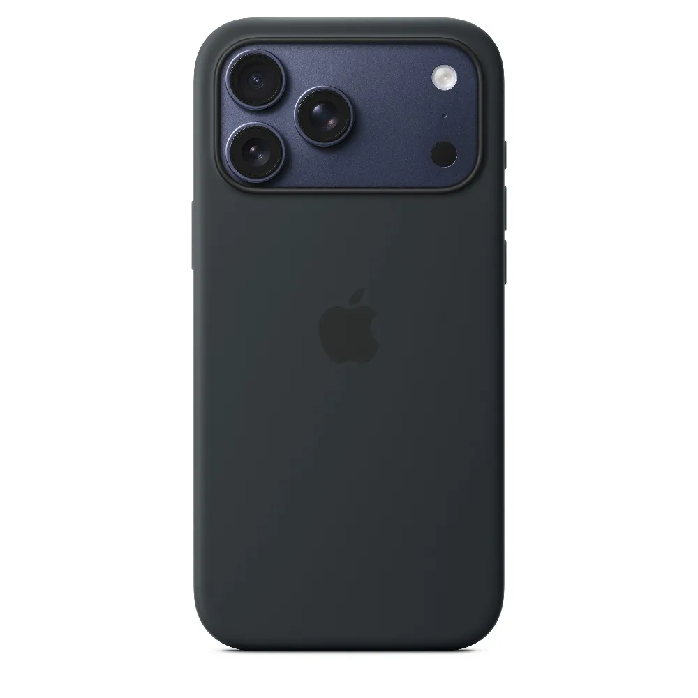 Case de Silicona Apple para iPhone 17 Pro Max con MagSafe - Negro - Image 3