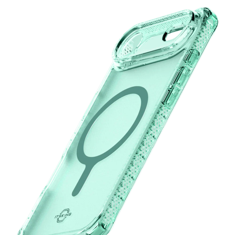 Case ItSkins Hybrid R Vapor con MagSafe para iPhone 17 Air - Verde - Image 3