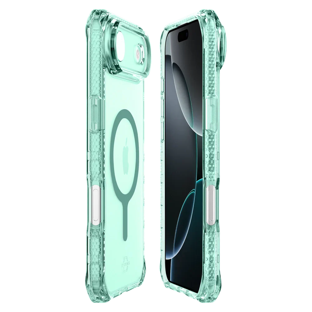 Case ItSkins Hybrid R Vapor con MagSafe para iPhone 17 Air - Verde - Image 4