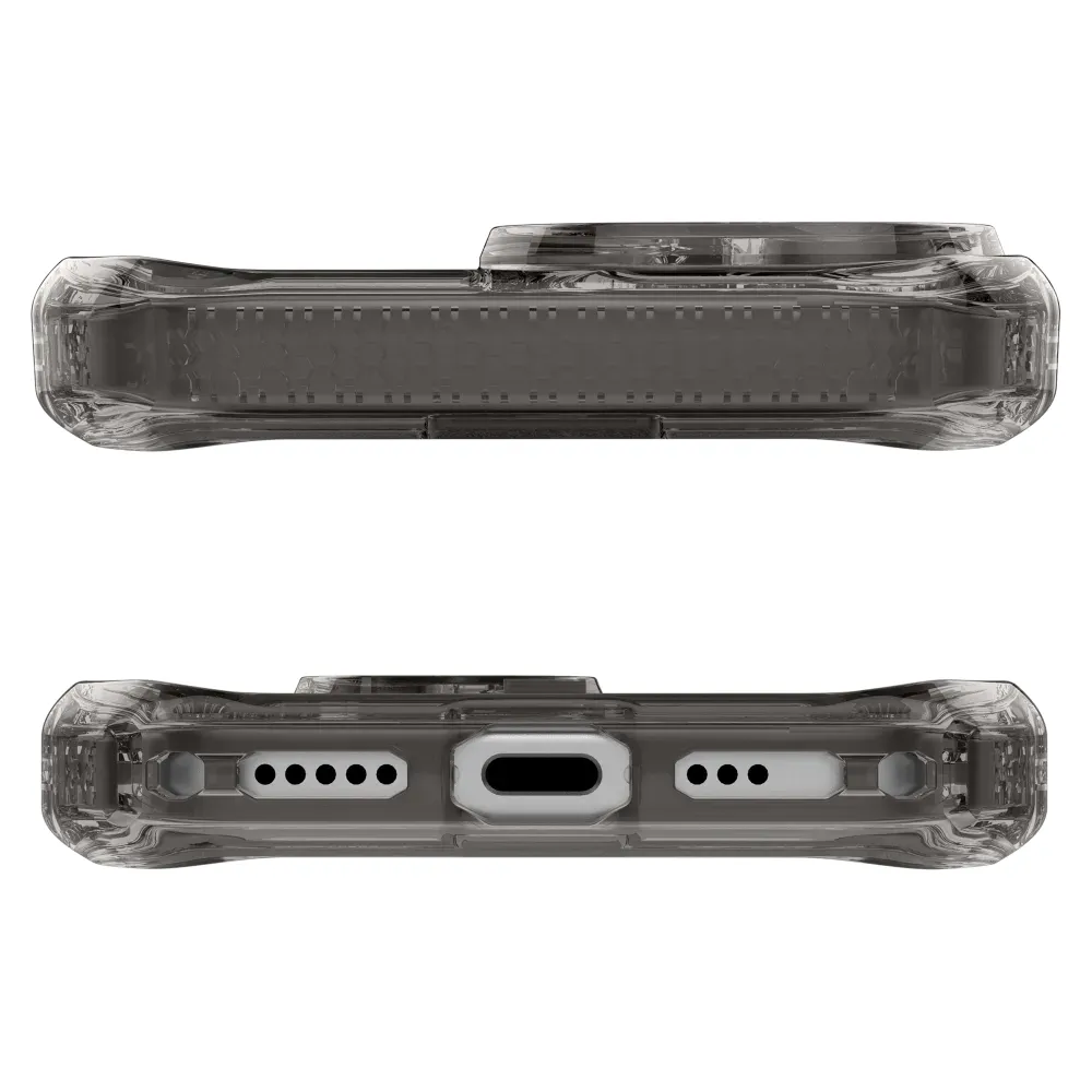 Case ItSkins Hybrid R Vapor con MagSafe para iPhone 17 - Humo - Image 4