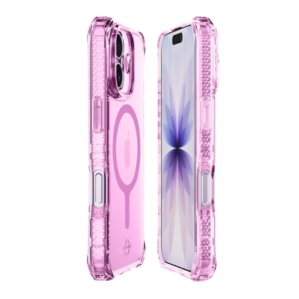 Case ItSkins Hybrid R Vapor con MagSafe para iPhone 17 - Rosado - Image 3