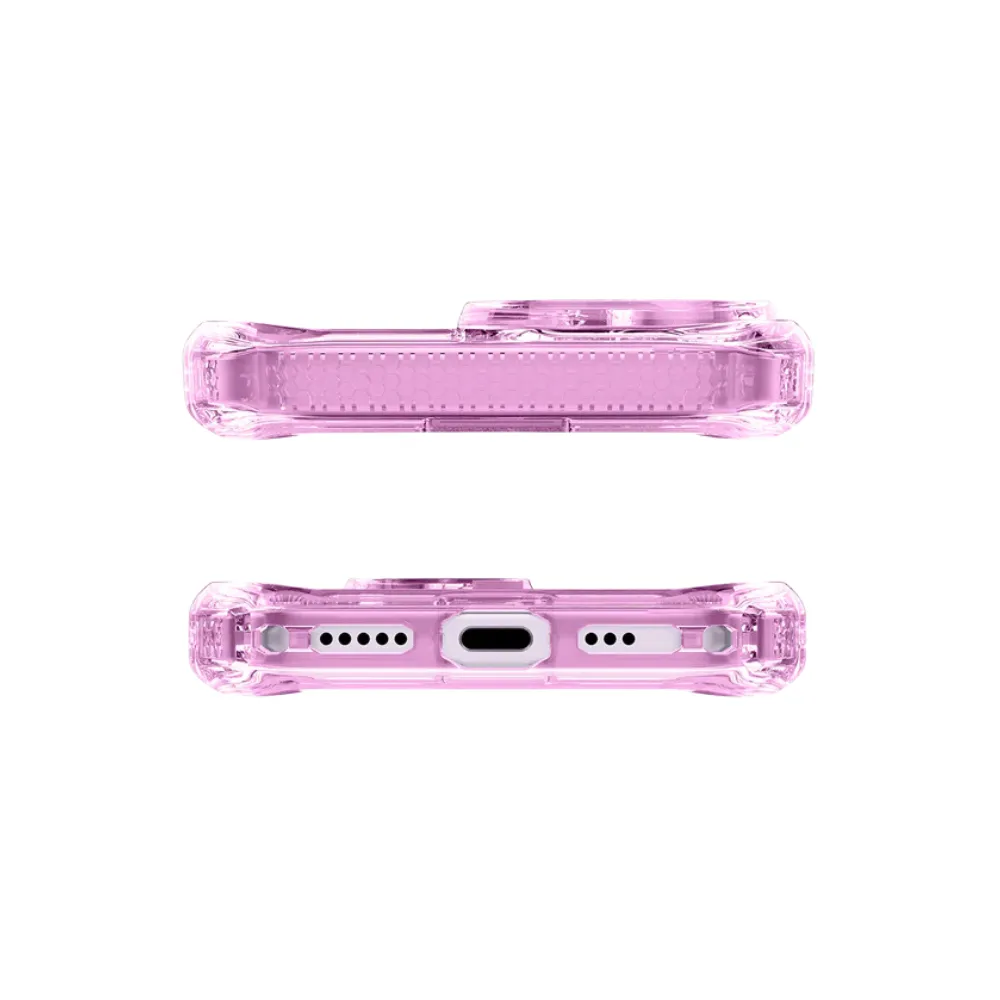 Case ItSkins Hybrid R Vapor con MagSafe para iPhone 17 - Rosado - Image 5