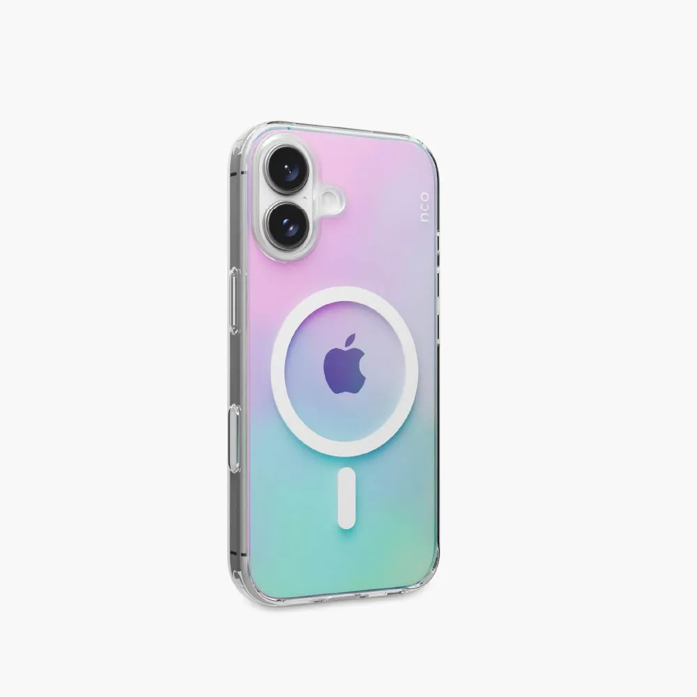 Case NCO SafeCase Clear con MagSafe para iPhone 17 - Arcoiris - Image 2