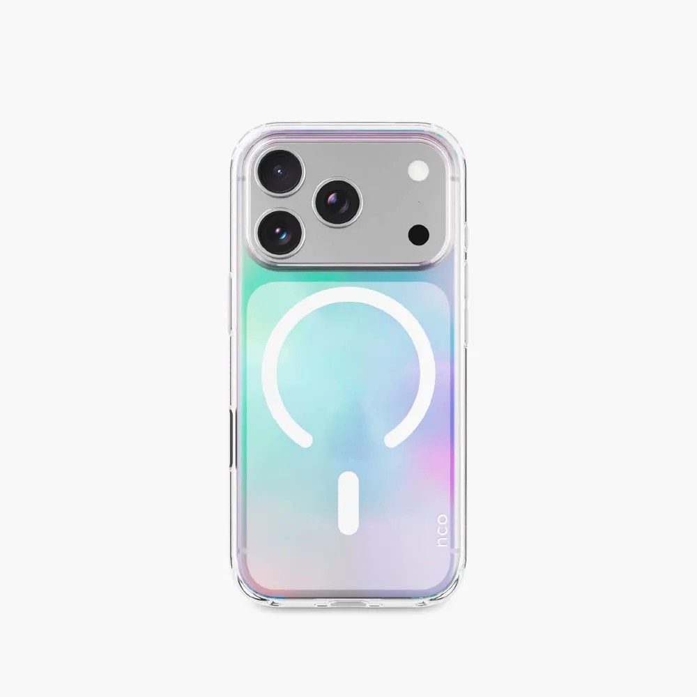 Case NCO SafeCase Clear con MagSafe para iPhone 17 - Arcoiris - Image 7