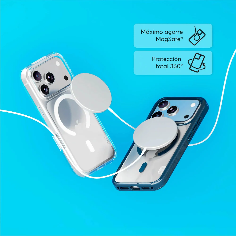 SafeCase Force Clear para iPhone 17 Series Compatible con MagSafe - Image 11