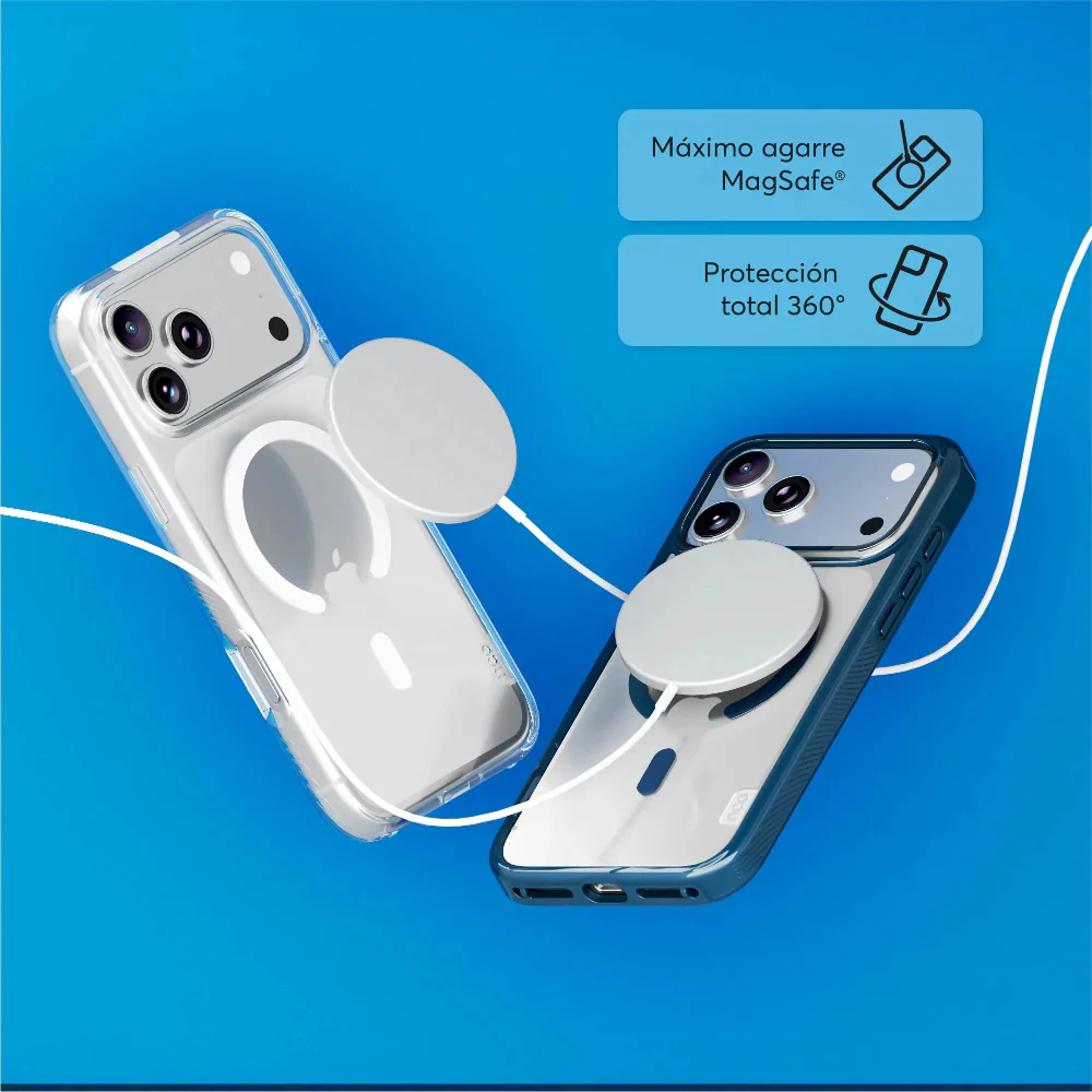 SafeCase Force Clear para iPhone 17 Series Compatible con MagSafe - Image 4
