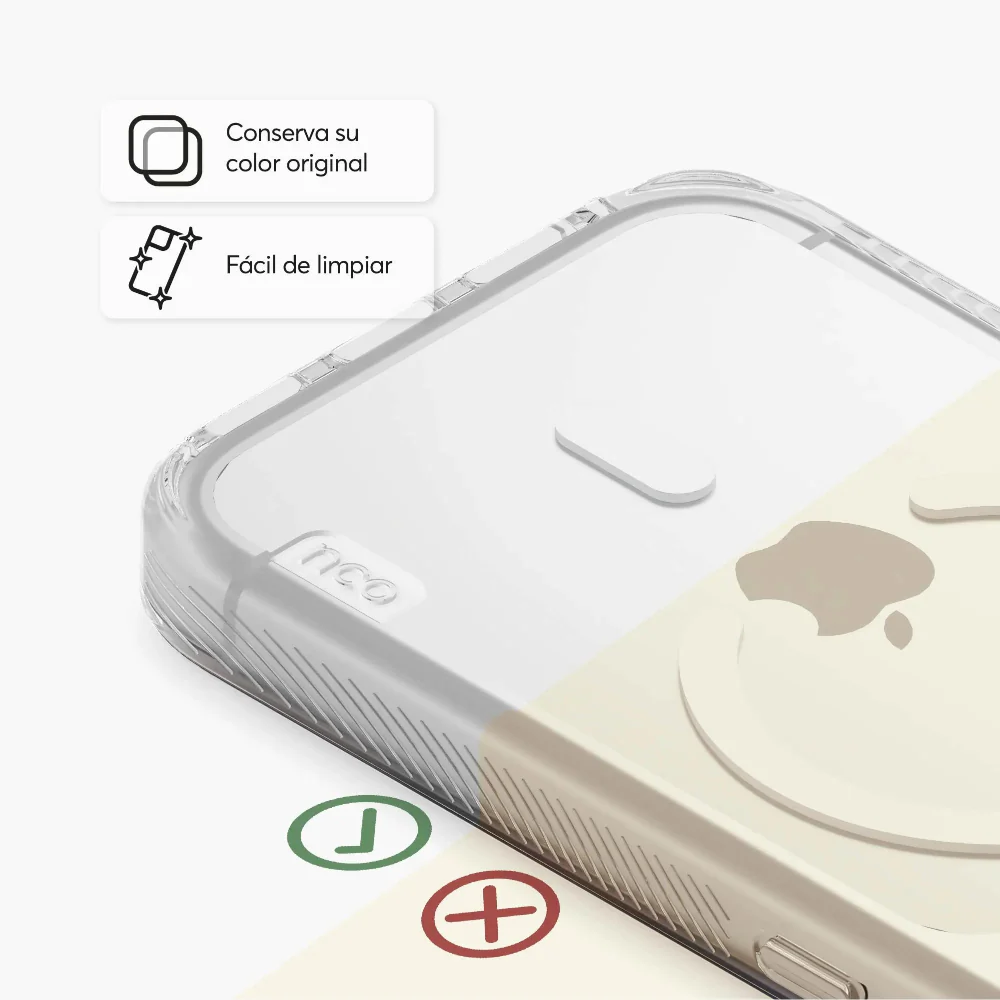 SafeCase Force Clear para iPhone 17 Series Compatible con MagSafe - Image 5