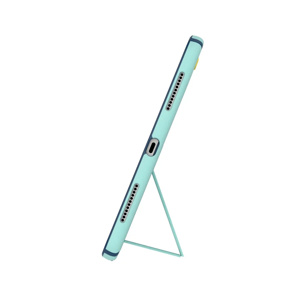 Case Speck con Soporte para iPad 11/10 Gen - Turquesa/Amarillo - Image 4