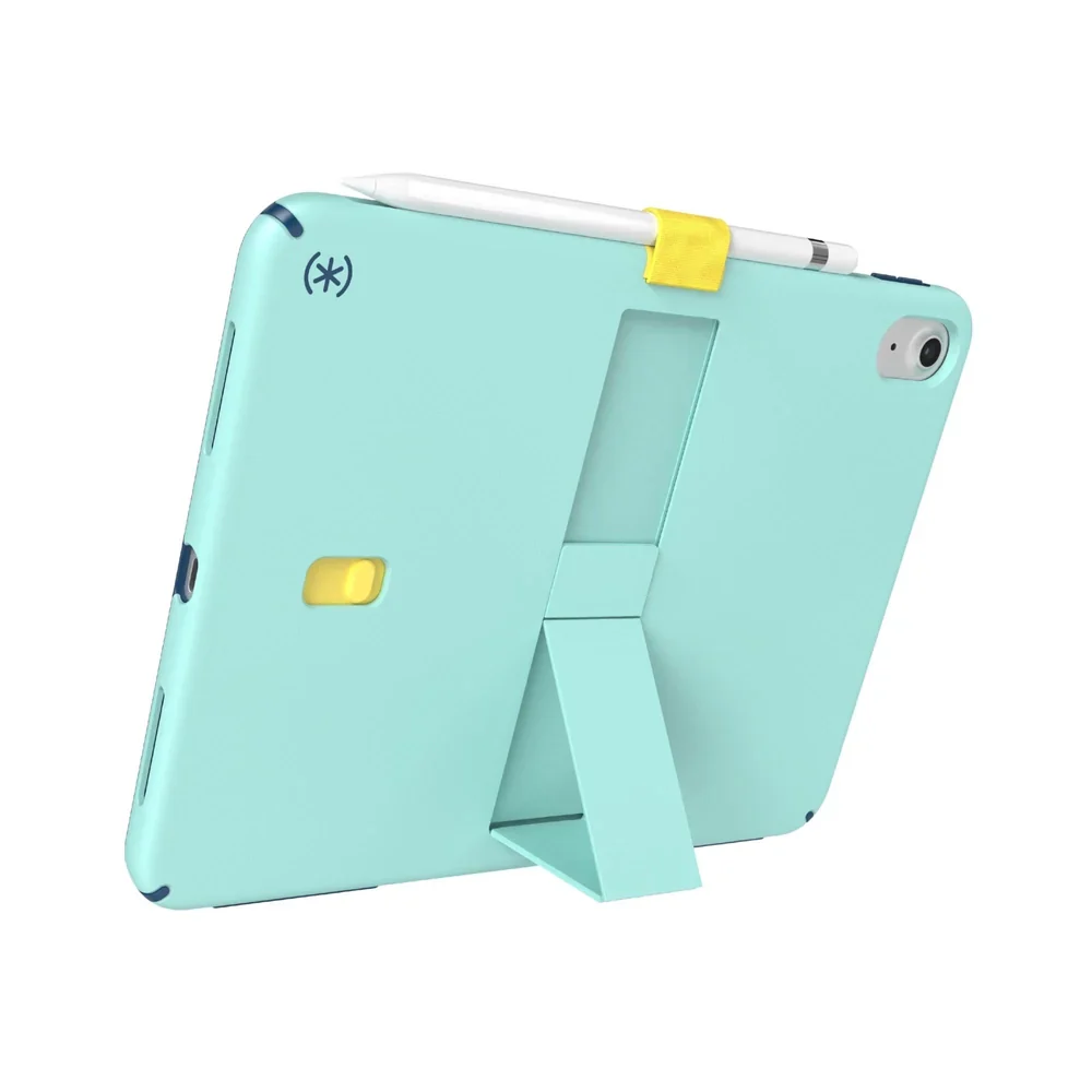 Case Speck con Soporte para iPad 11/10 Gen - Turquesa/Amarillo - Image 5