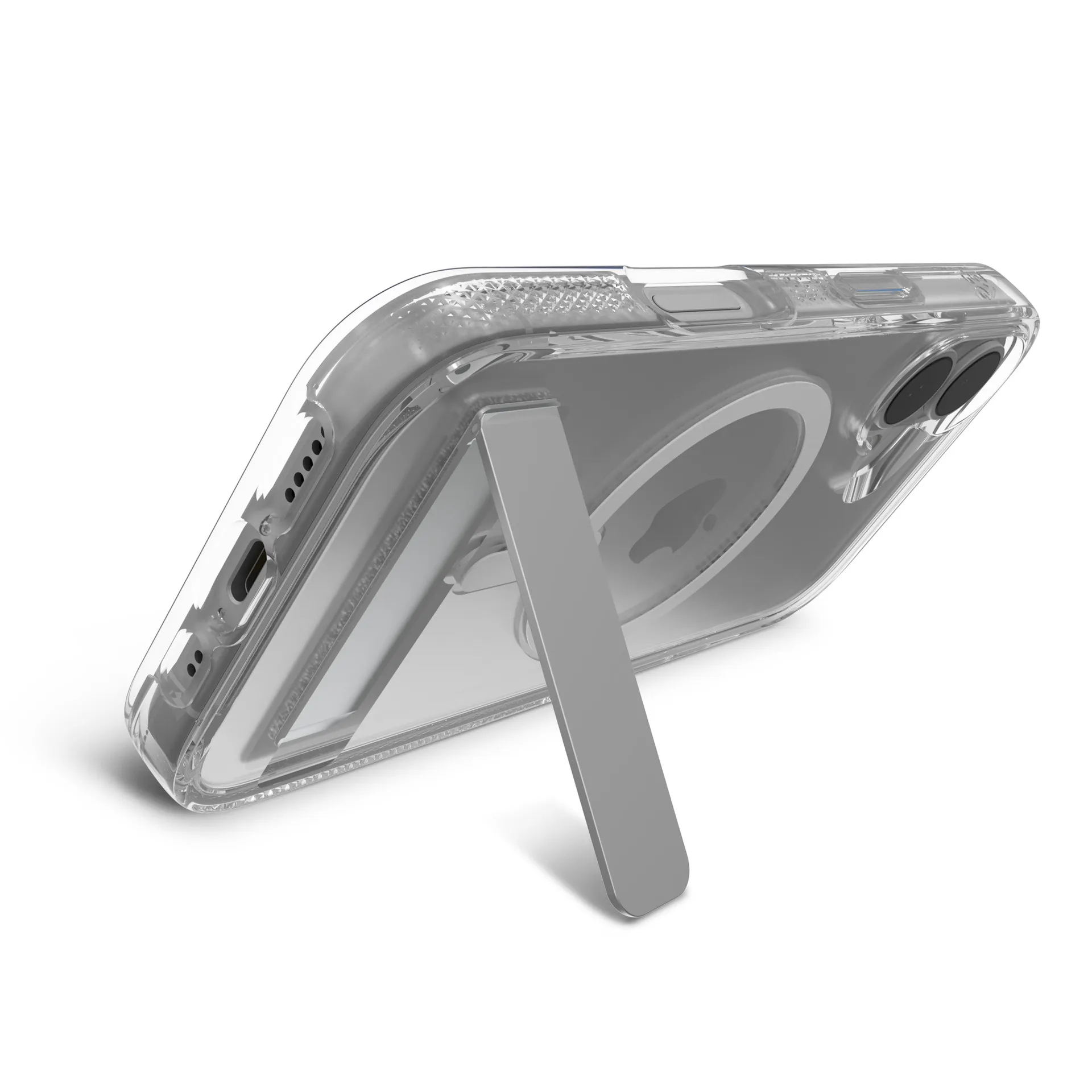 Case Zagg Kickstand Crystal Palace Snap Magsafe para iPhone 16 - Transparente - Image 5