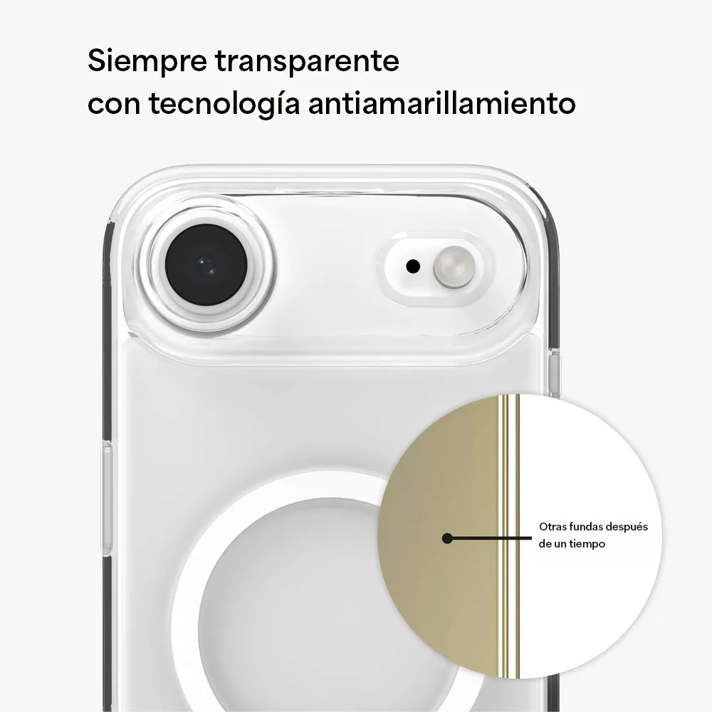 Case Zagg Crystal Palace Snap Magsafe para iPhone 17 Air  - Transparente - Image 5