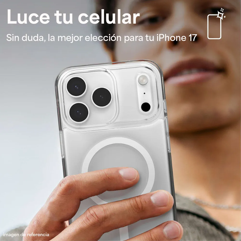 Case Zagg Crystal Palace Snap Magsafe para iPhone 17 Air  - Transparente - Image 7