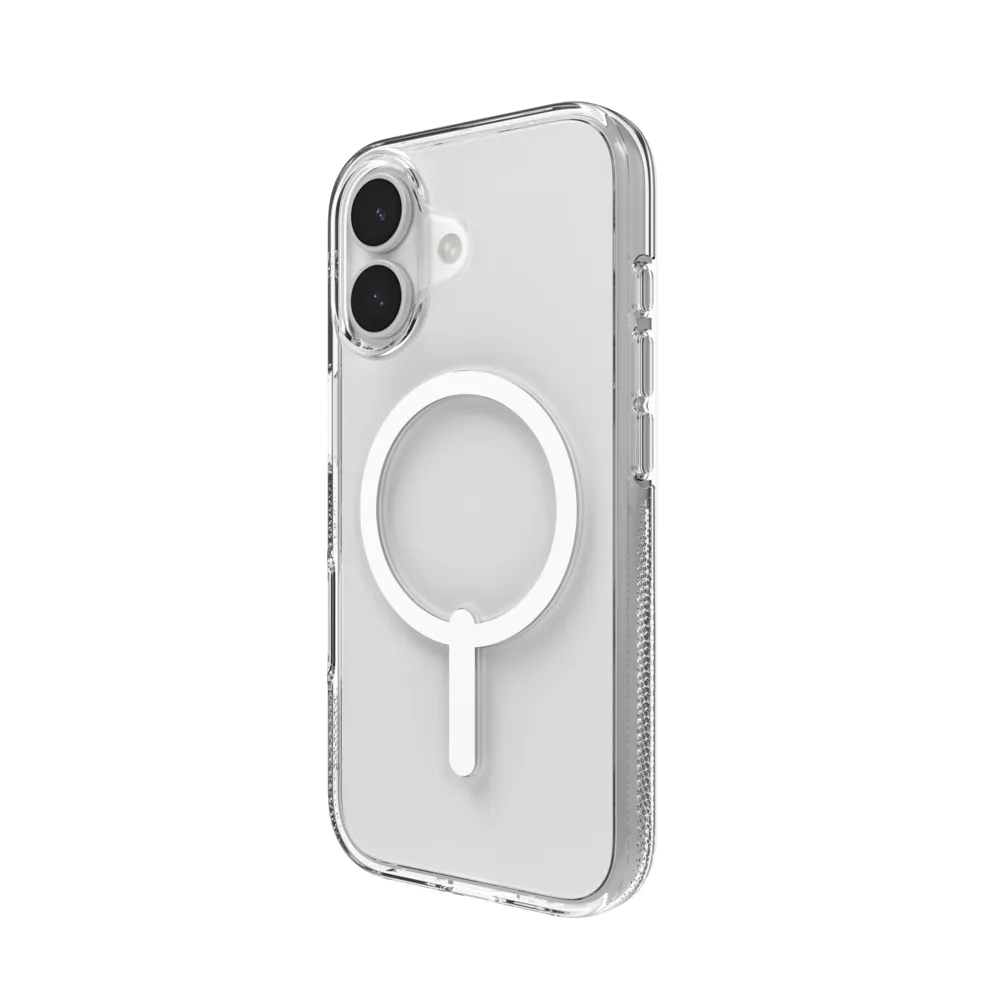 Case Zagg Crystal Palace Snap Magsafe para iPhone 17 - Transparente