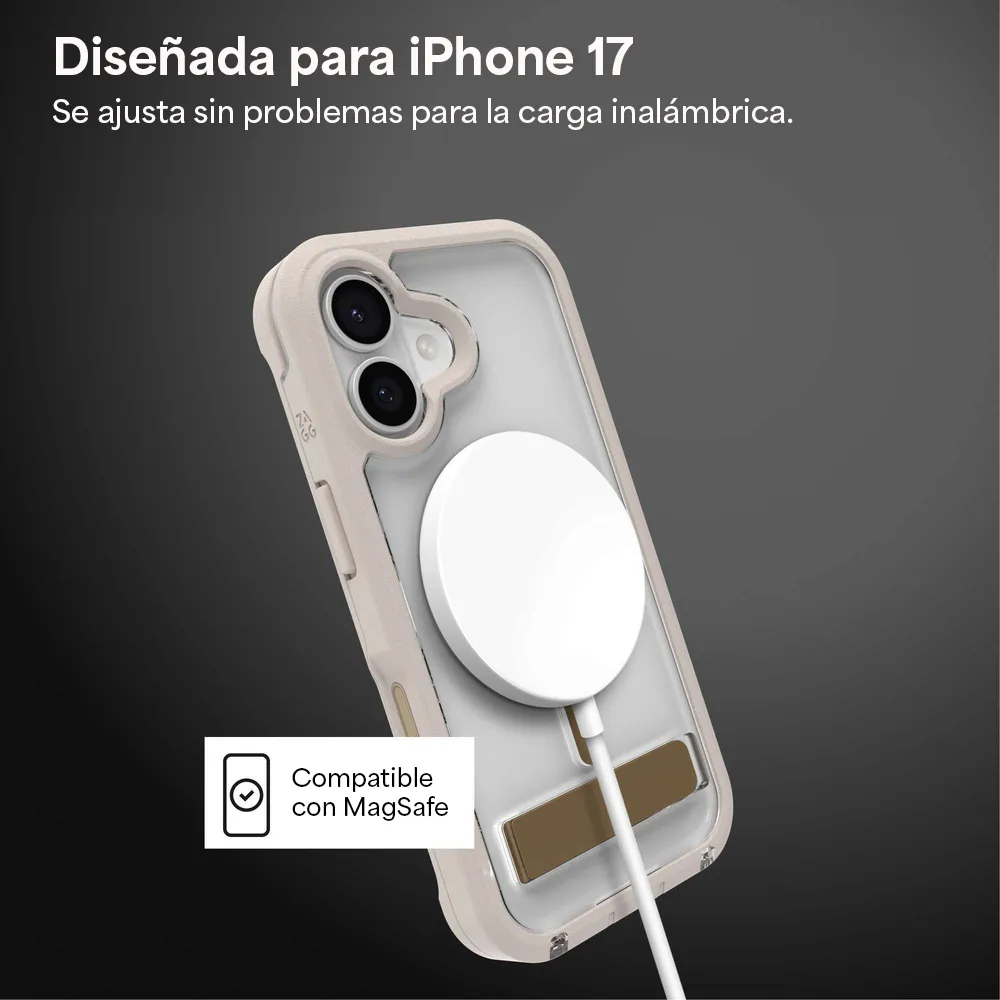 Case ZAGG Rainier con MagSafe KS para iPhone 17 - Arena - Image 4