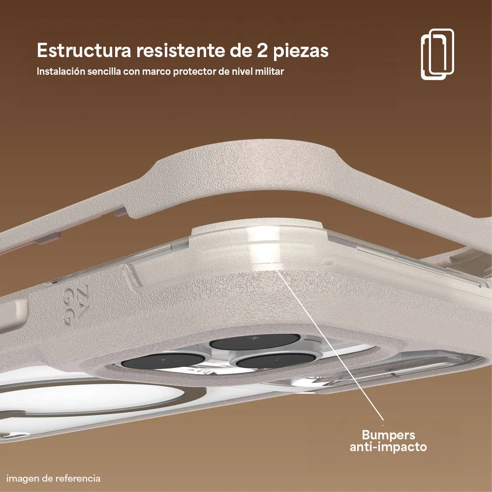Case ZAGG Rainier con MagSafe KS para iPhone 17 Pro Max - Arena - Image 6