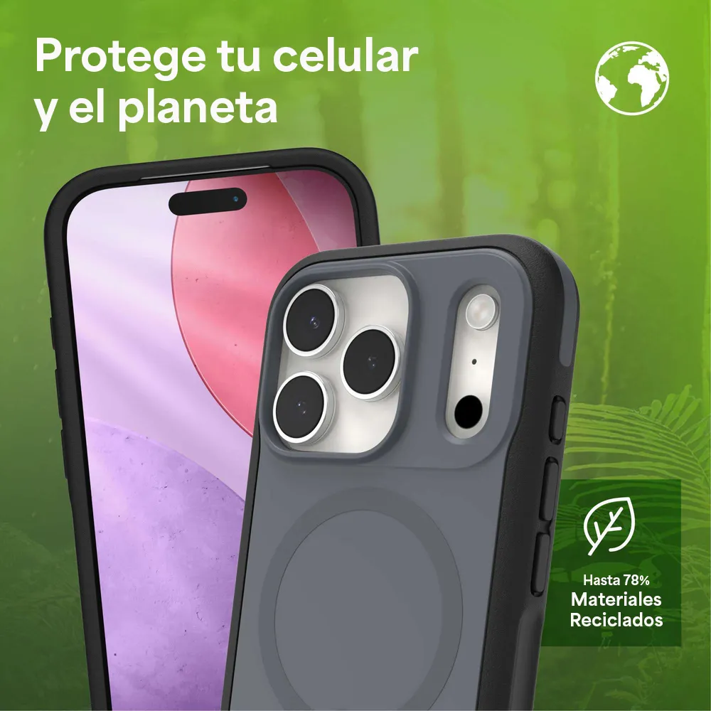 Case ZAGG Sedona Snap MagSafe KS para iPhone 17 Pro Max - Carbón - Image 12