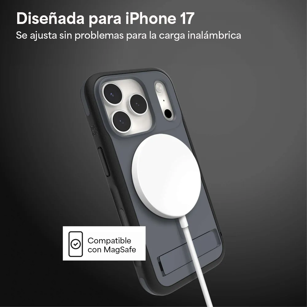 Case ZAGG Sedona Snap MagSafe KS para iPhone 17 Pro Max - Carbón - Image 4