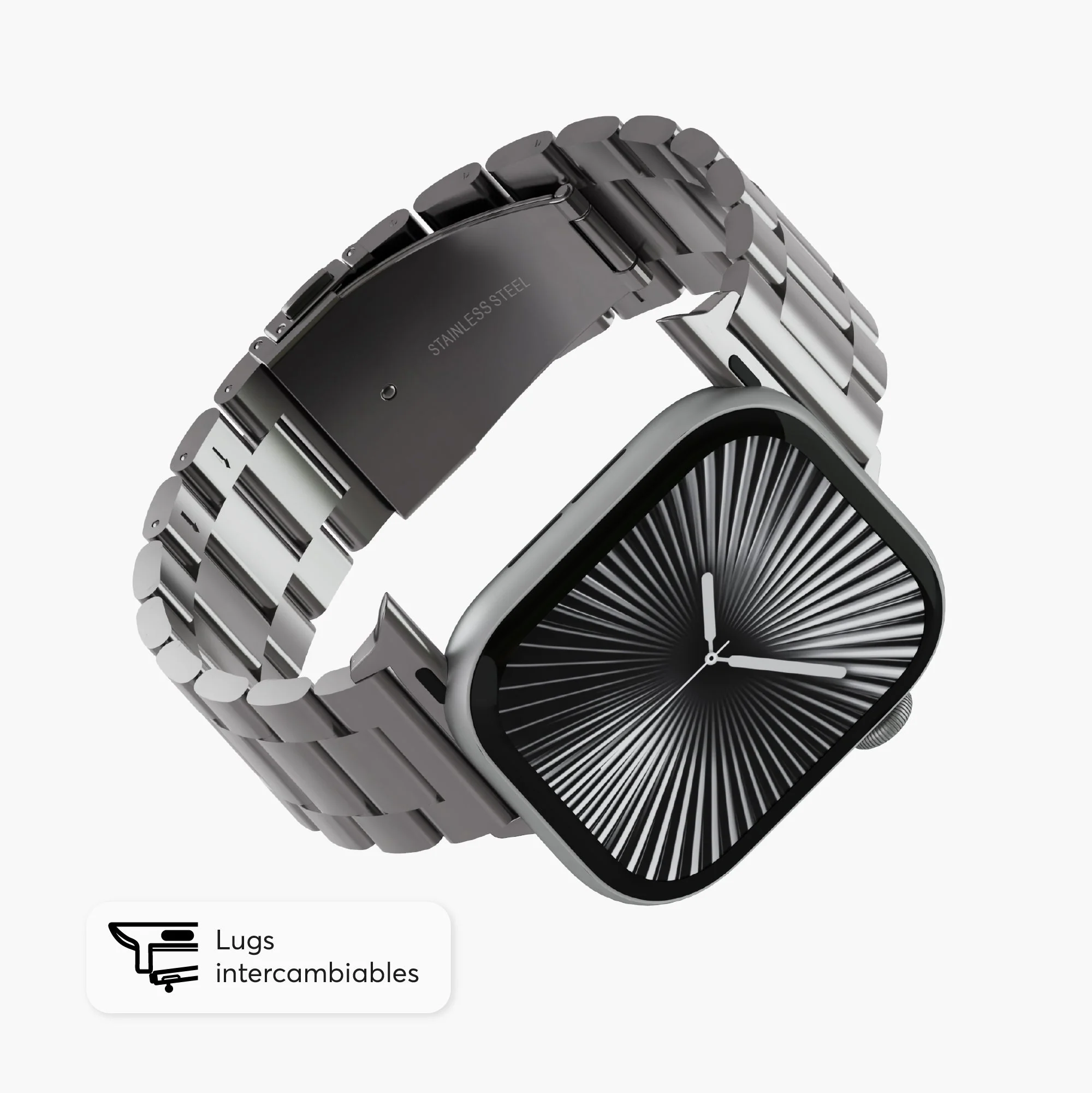 Correa de acero inoxidable NCO Apple Watch ClassicLoop - Image 4