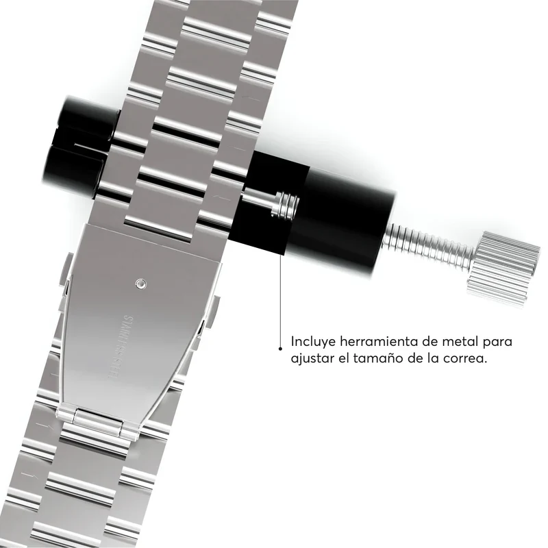 Correa de acero inoxidable NCO Apple Watch ClassicLoop - Image 8
