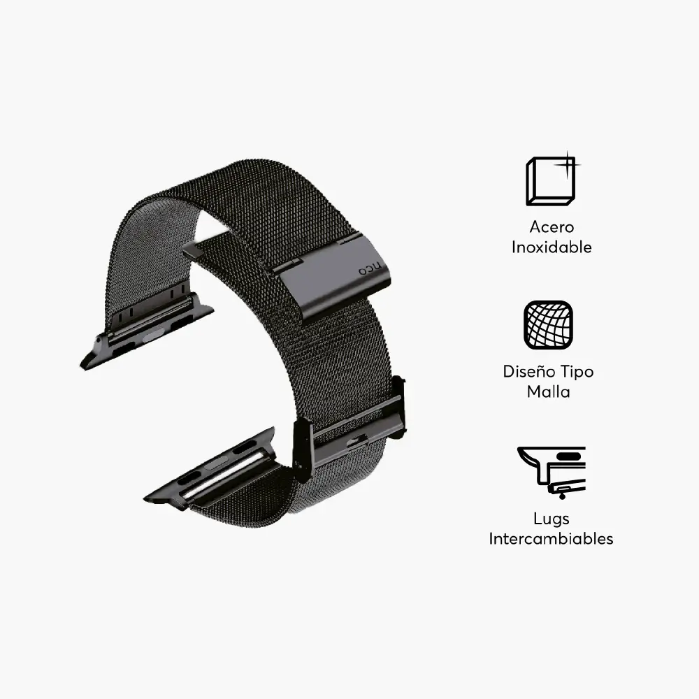 Correa de acero MeshLoop NCO para Apple Watch - Image 2