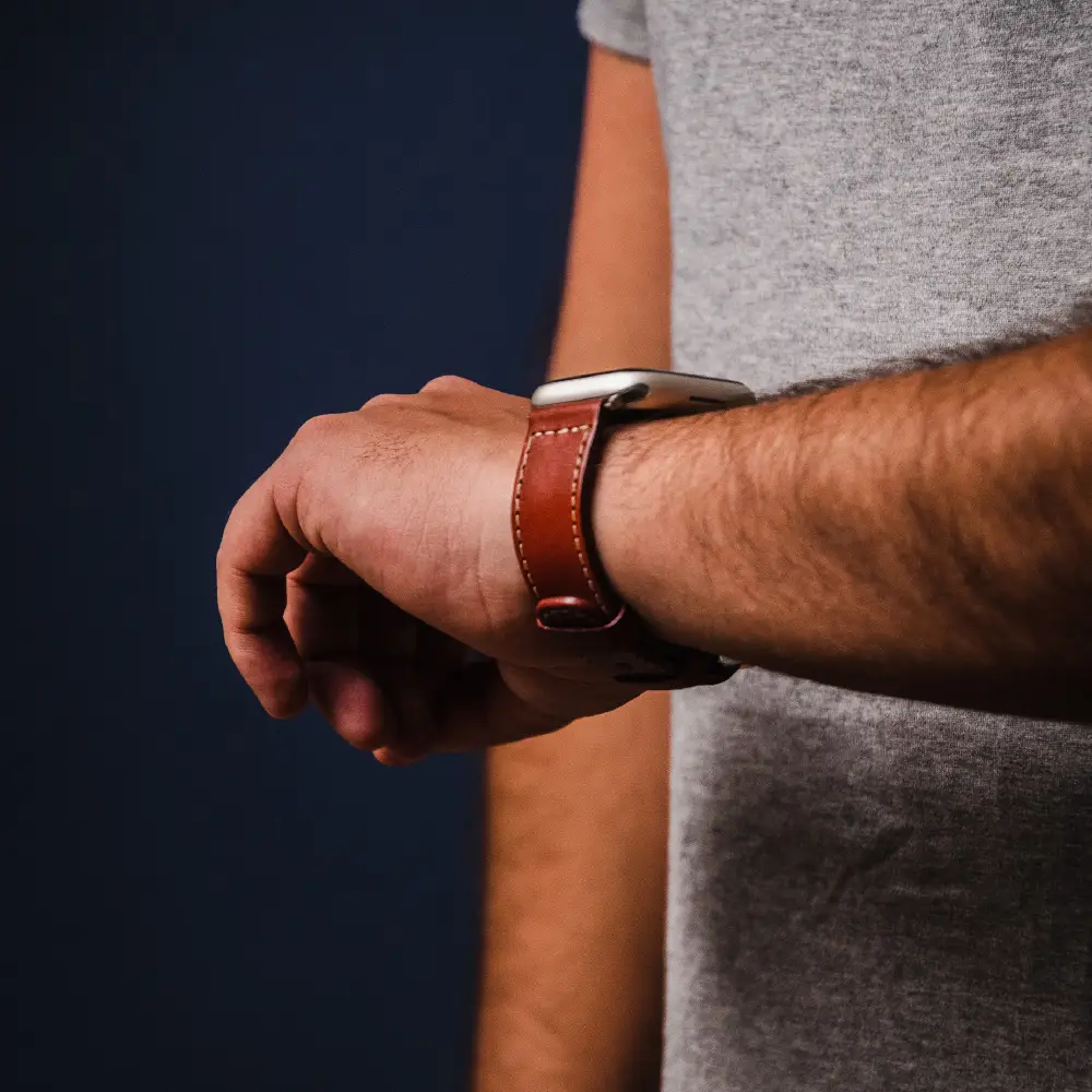 Correa en cuero LeatherBand NCO para Apple Watch - Image 9