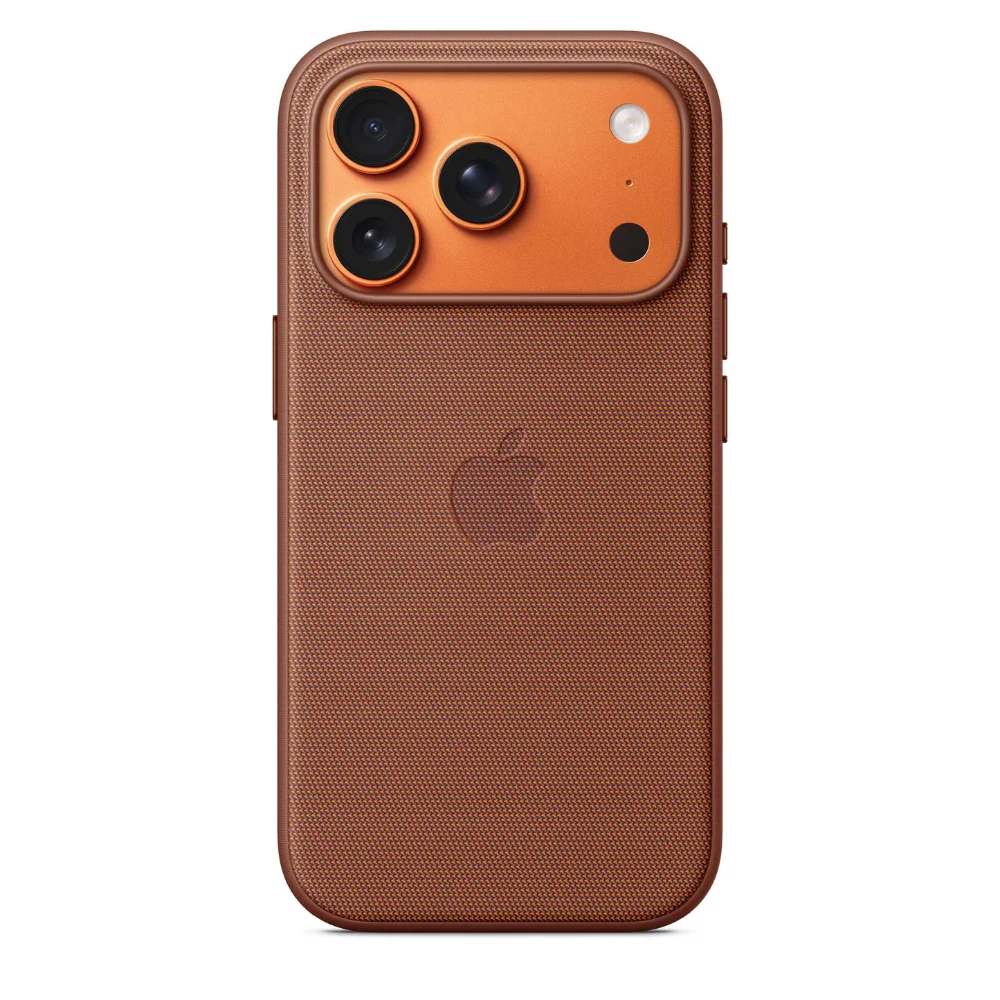 Case de TechWoven con MagSafe para el iPhone 17 Pro – Color siena