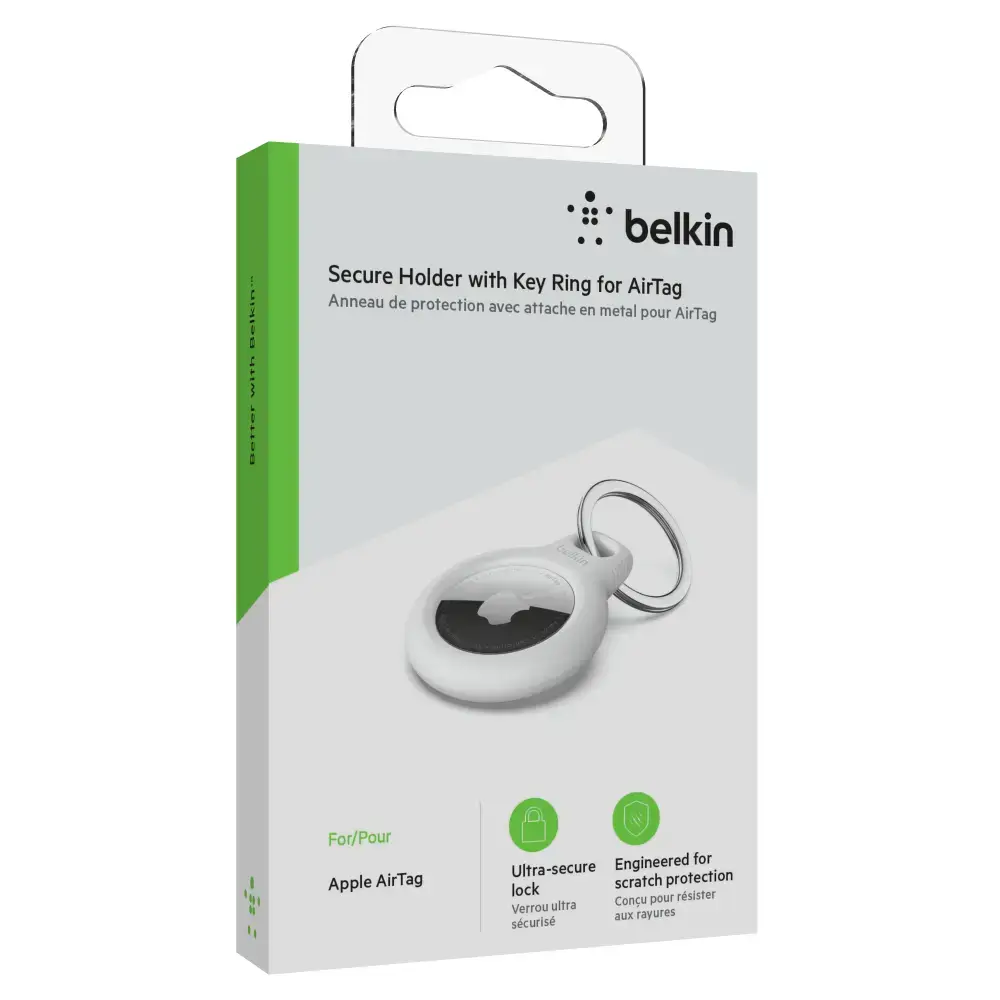 Llavero BELKIN para AirTag - Blanco - Image 3