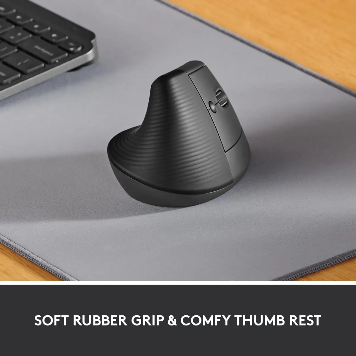 Mouse Logitech Lift Vertical Ergonómico - Grafito - Image 6