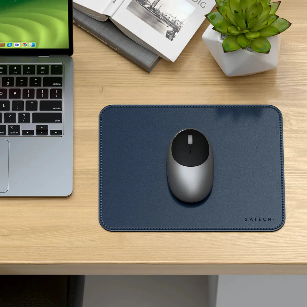 Mouse Pad Satechi Cuero Vegano Premium - Azul - Image 6