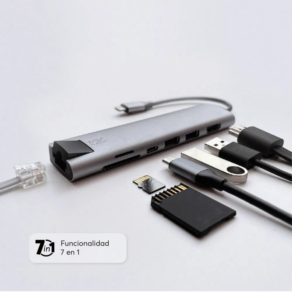 Multipuerto Ultra NCO para Hub USB-C - Gris Espacial - Image 4