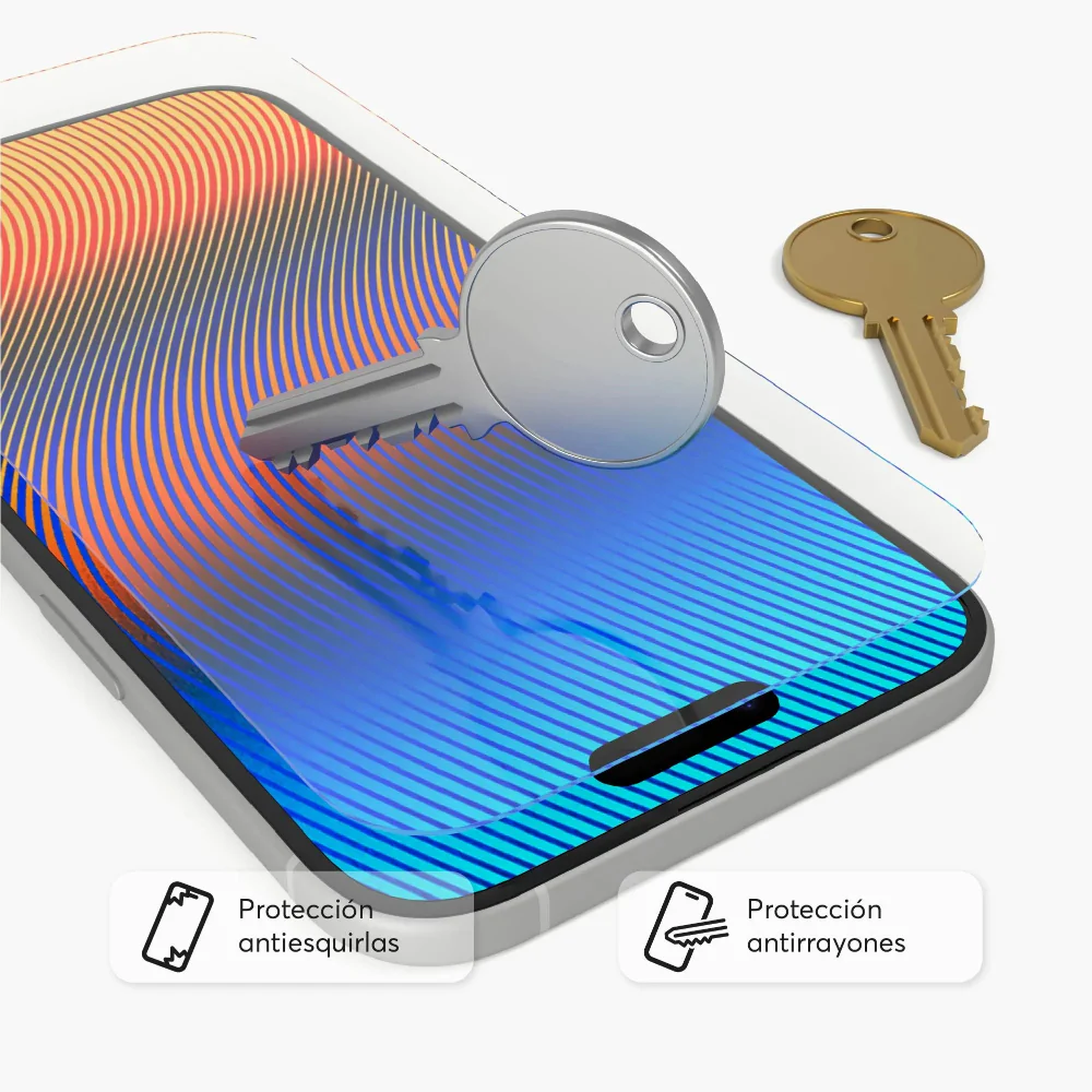 Protector de Pantalla NCO GlassGuard ion+ para iPhone 17 - Transparente - Image 24