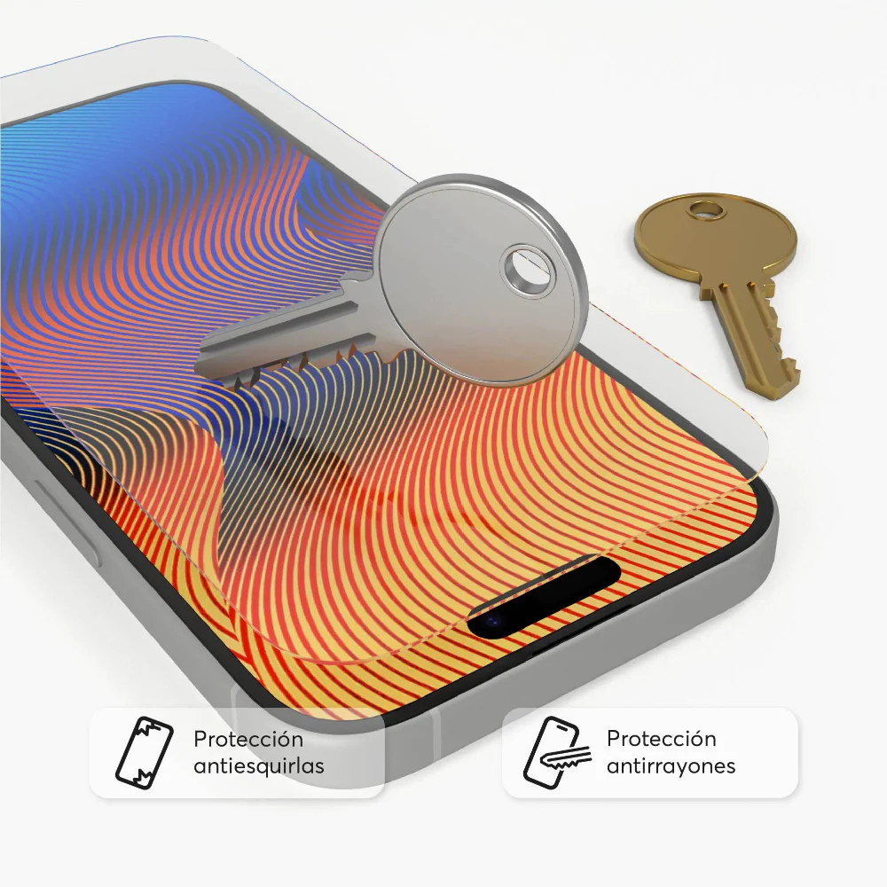 Protector de Pantalla NCO GlassGuard ion+ para iPhone 17 - Transparente - Image 3