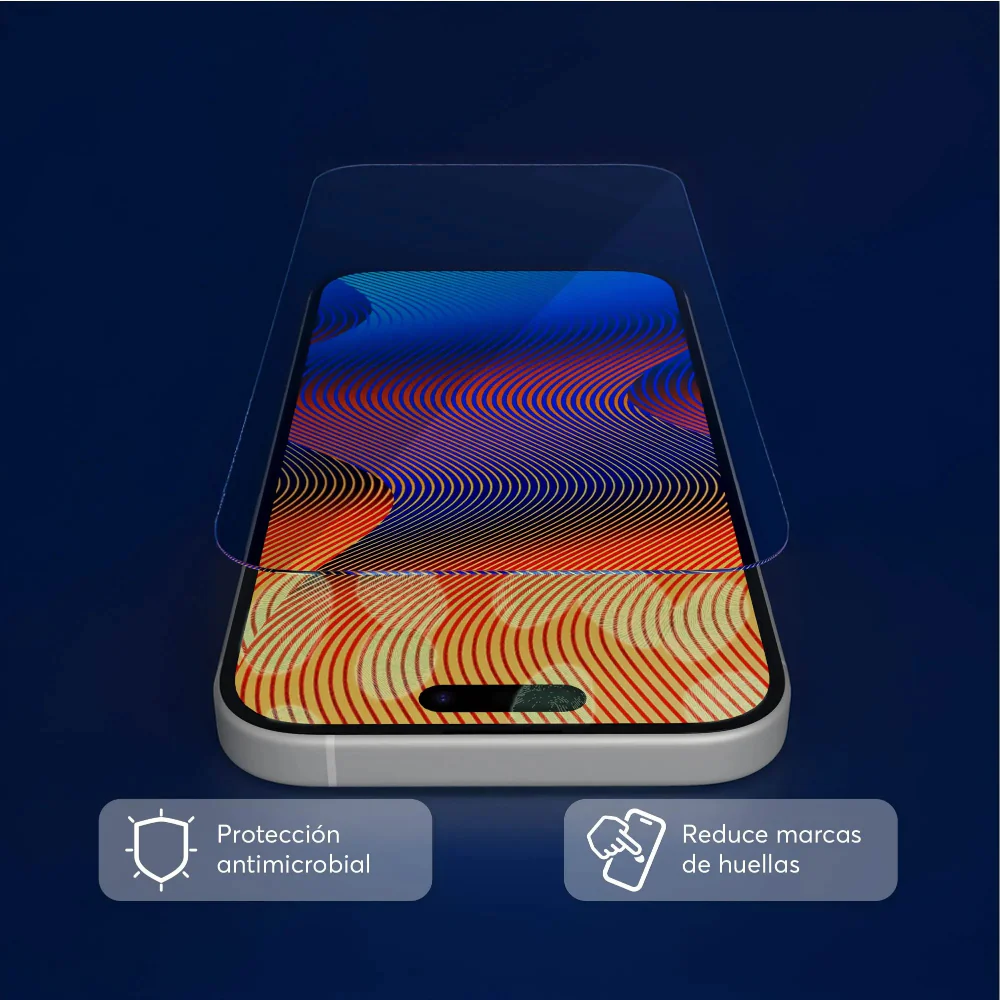 Protector de Pantalla NCO GlassGuard ion+ para iPhone 17 - Transparente - Image 4