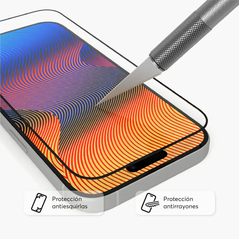 Protector de Pantalla NCO GlassGuard ShockProof para iPhone 17 Air - Transparente - Image 3