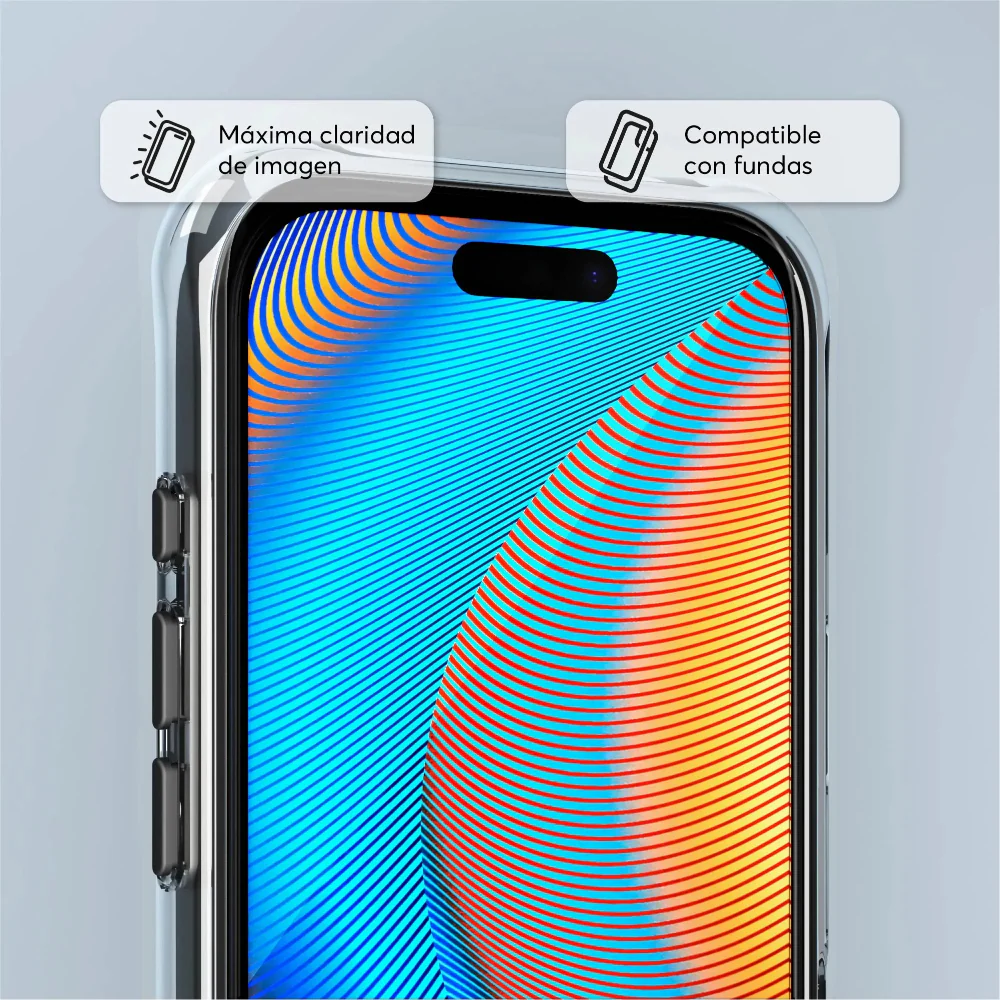 Protector de Pantalla NCO GlassGuard ShockProof para iPhone 17 Pro - Transparente - Image 6
