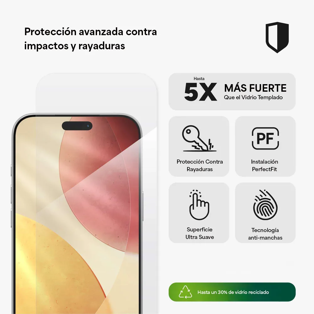 Protector de Pantalla Zagg Glass Elite para iPhone 17 Series - Image 21
